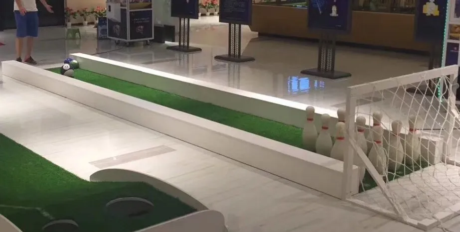 Portable snooker bowling game, simulate indoor bowling game for kids and adult