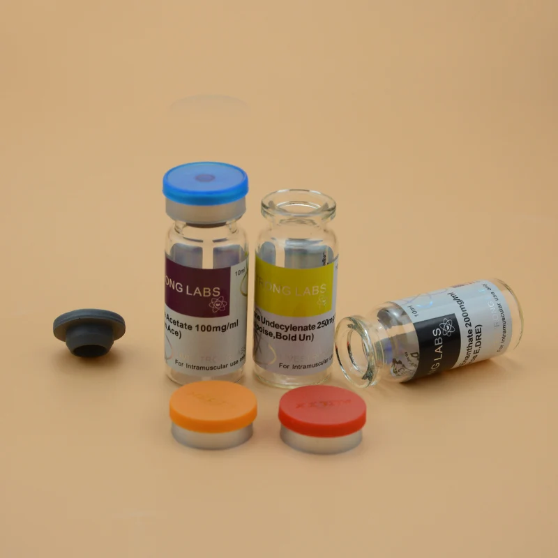 Popular Amber 10ml Vials Caps Empty Travel Sample Customized Clear Glass Vials with Aluminum Cap