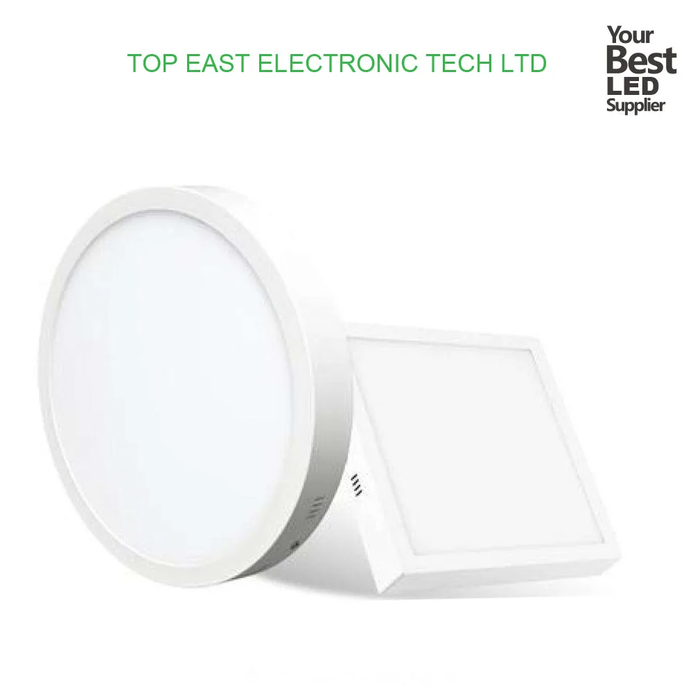 New PC SAA OEM ODM 3 years warranty embedded surface round panel home lamp led ceiling light
