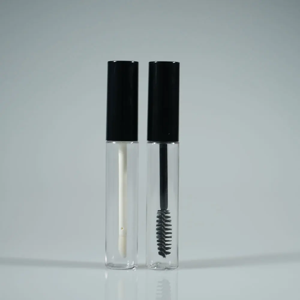 
Empty plastic mascara tube / lip gloss bottle / eyelash brush for castor oil 10ml DIY wholesale 
