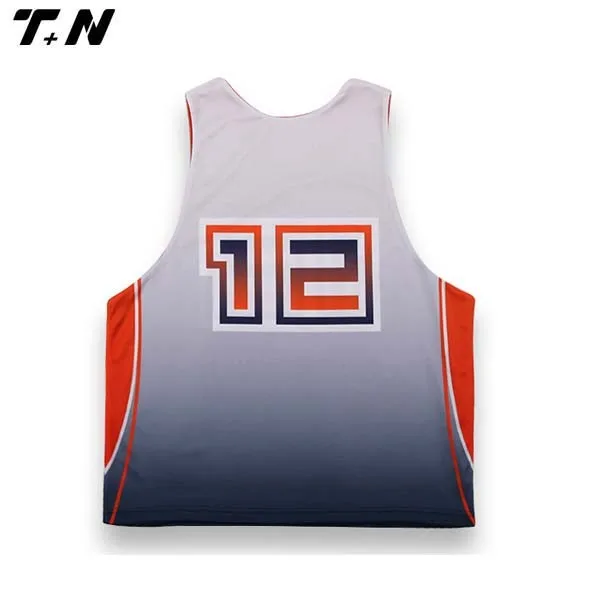 Индивидуальный Реверсивный сублимированный лакросс pinny