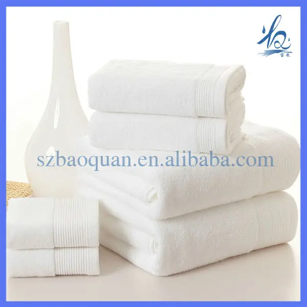 high quality 5 star 100% cotton hotel towels