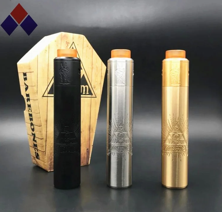 
OEM Best Cheap Mech Mod E-cigarette Tube Mechanical Mod with RDA Barebones Mod kits 