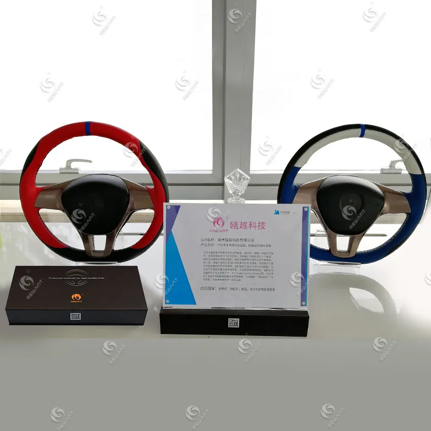 Display Steering Wheel Model for Showing Car Steering Wheel Wrap Cover At Auto Accessories Store
