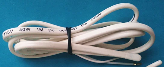 
Heater element silicone heating cable and drainpipe antifreezing cable element heating cable230V for freezer 