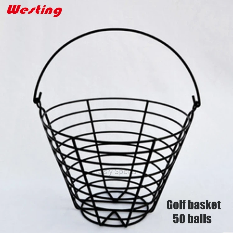 
Golf basket iron material with PVC coating 