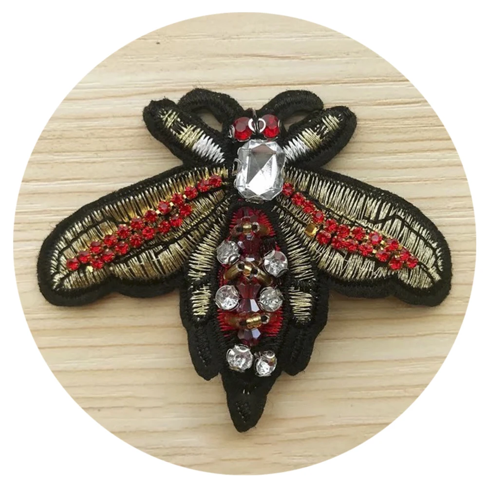 
Shanghai wholesale rhinestone dress patch rhinestone bead patch rhinestone patch applique 