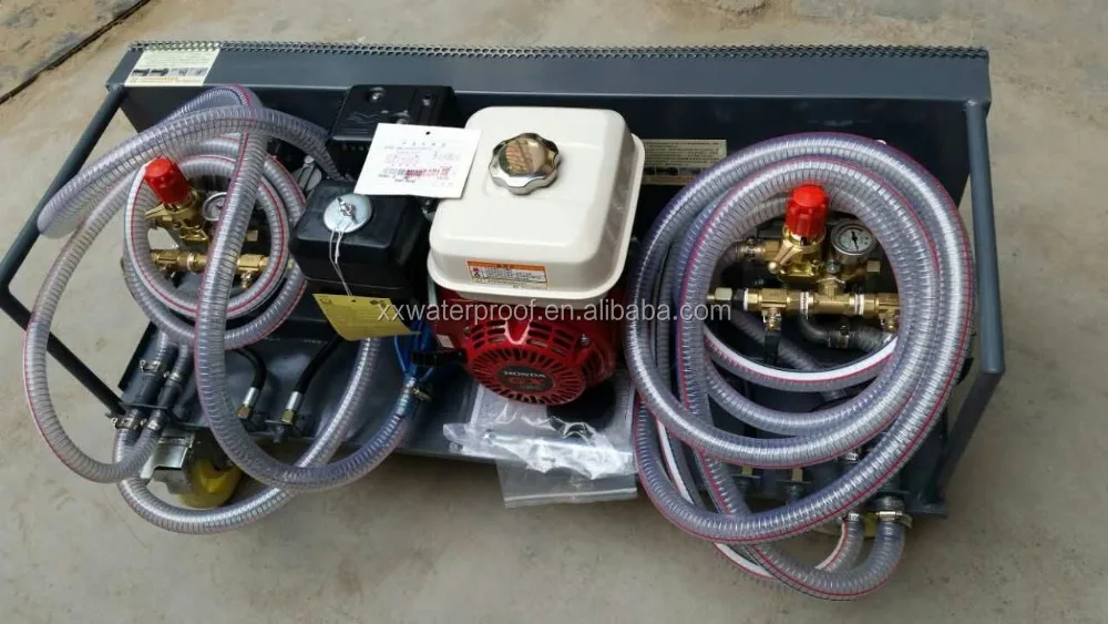 
Liquid rubber coating spray machine with gas motor for sale 