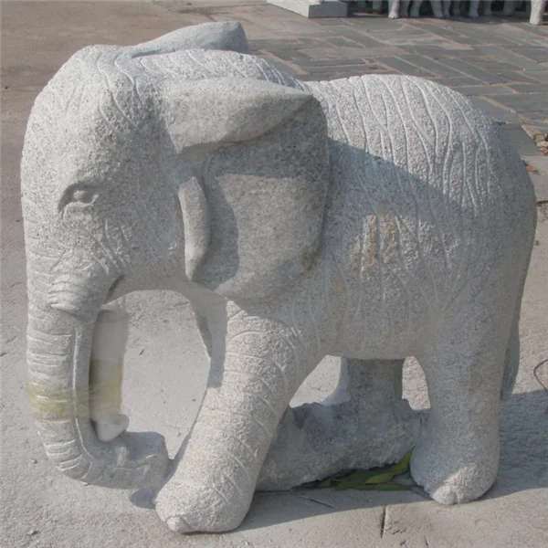 
Garden large stone elephant statues 