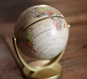 CE сертифицированный 10 см детский Глобус для детей география обучающая 4 дюймов Смарт-Вертлюг & поворотный стол Глобус подарок