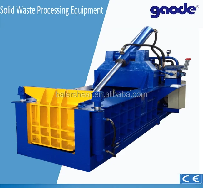 
hydraulic wire rope press machine for recycling industry 
