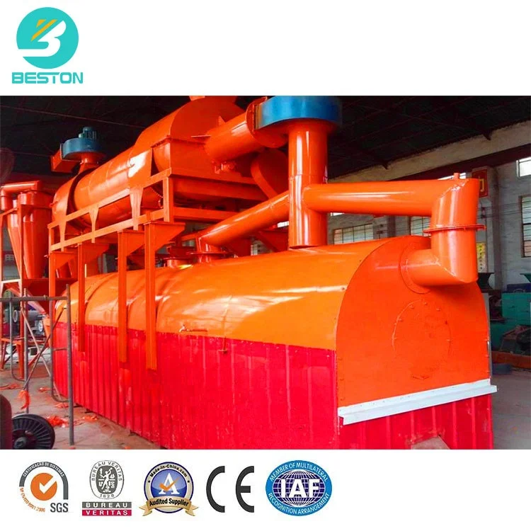 Beston Group best quality biomass carbonization furnace coffee husk making charcoal machine for sale in France