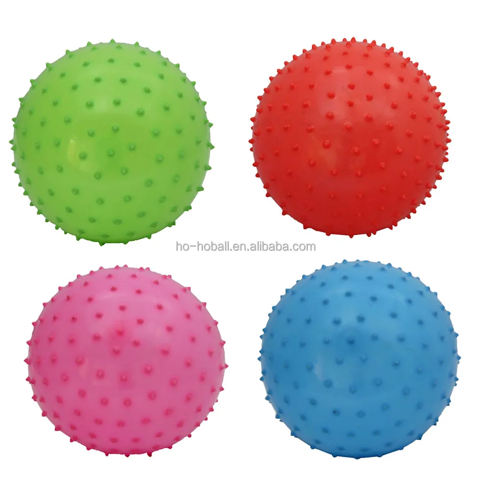 Novelty party favors sensory knobby bouncy ball