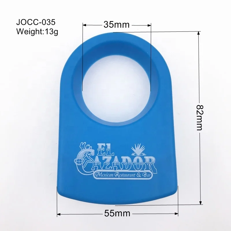 Bar Accessories Plastic Slanted Drink Clip, Beer Cocktail Corona Bottle Clip, Coronarita Bottle Clips JOCC-035