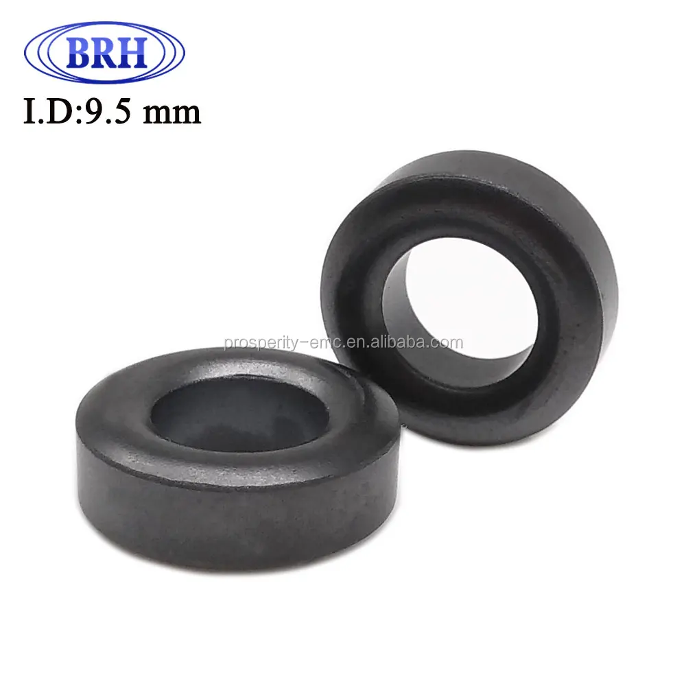 Free sample high frequency soft ferrite ring core bobbin for EMC