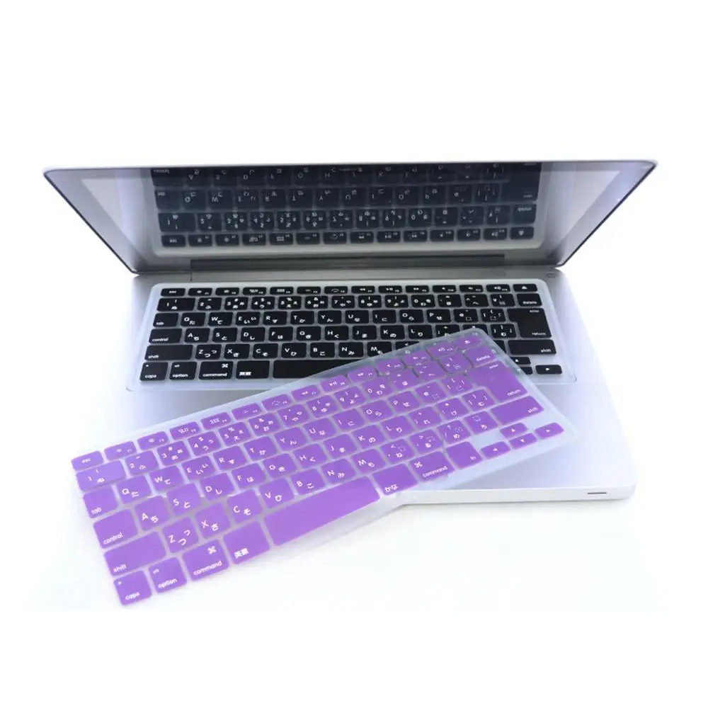 Японская версия Силиконовая накладка на клавиатуру для MacBook Air 12 дюймов Retina (прозрачная)