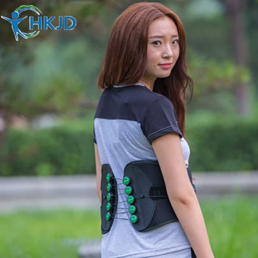 HKJD Adjustable Orthopedic Lower LSO Back Brace Drawstring Pulley System Lumbar Sacral Orthosis Lumbar Support Orthosis