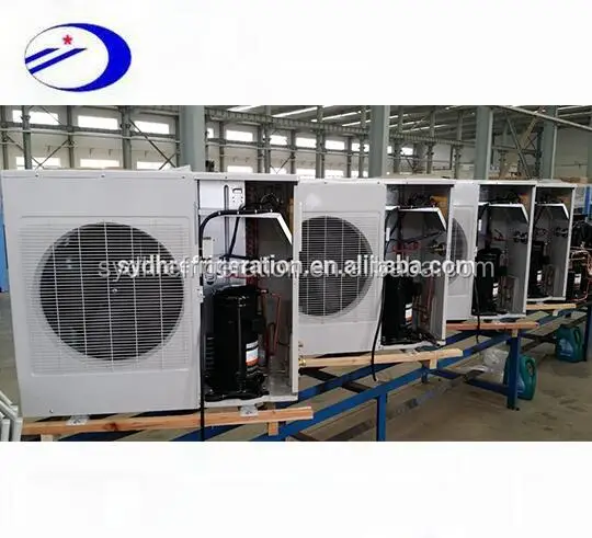 cold room HVAC Copeland scroll 5HP AC refrigeration unit compressor condenser unit