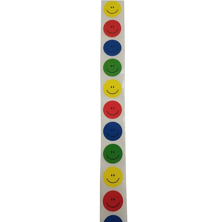 Wholesale Cheap Promotional Diary New Cartoon Smiley Face Sticker For Kids
