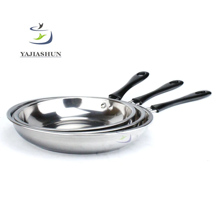 Multifunctional Custom Design Non-Stick Skillet Pans Stainless Steel Frying Pan