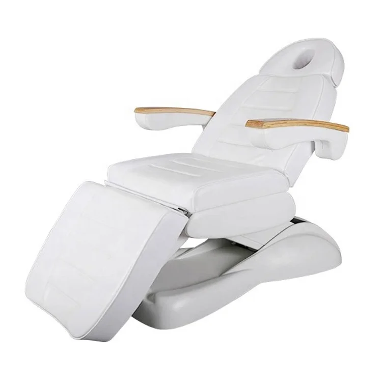 WCM-MB013 Commercial furniture Salon SPA bed rotating electric massage bed facial synthetic leather treatment table