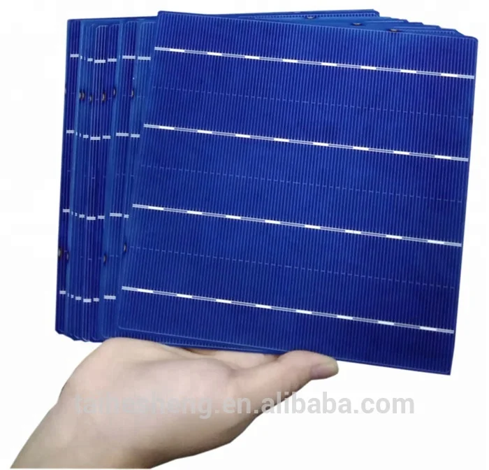 High effciency 4BB 156.75mm polycrysalline solar cell solar panel cheap price