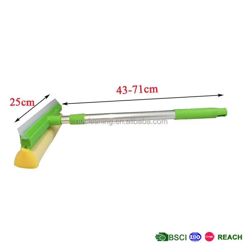 window cleaners squeegee, car silicone window squeegee with sponge