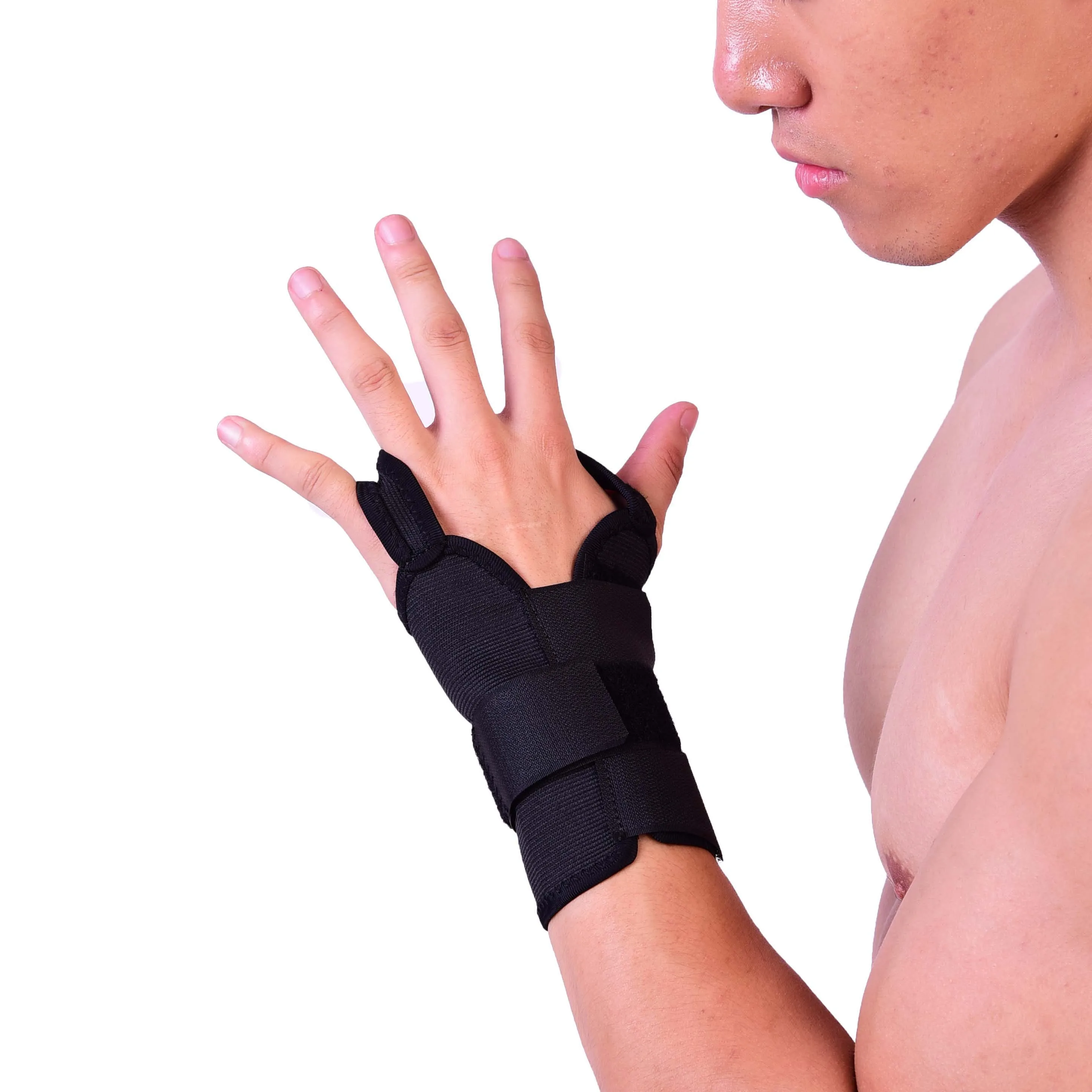 One Pair  Wrist Hand Splint Support Training Protector Wrist Wraps for Night Sleep