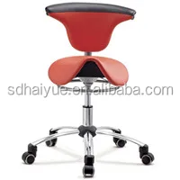 New Design Doctor Chair Crown Seating Dental Medical Saddle Style Dentist Stool HY1037-1