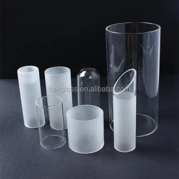 High quality stained flat glass lamp shade