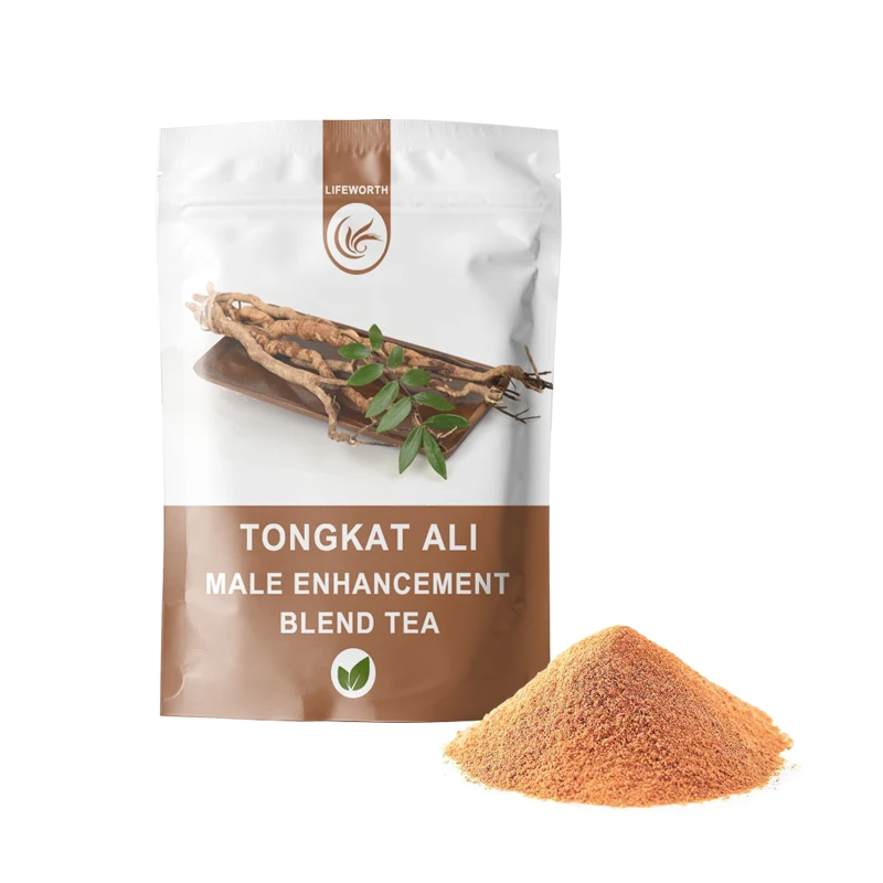 Lifeworth thai flavored tongkat ali instant premix tea bag korean ginseng Maca Ginseng Extract power health tea