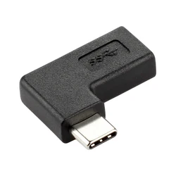 ULT-unite 90 Degree Right Angle USB C Adapter 10Gbps USB 3.1 Type C Male to Female Converter Adapter for MacBook Chromebook