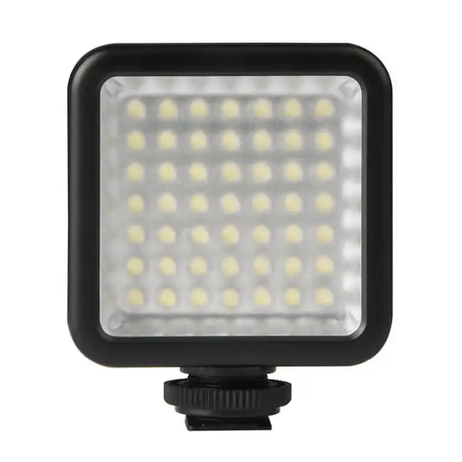 Hot Sale Mini W49 49pcs LED Video Light Camera Lamp Light Photo Lighting For Camera / Camcorder / Smartphone
