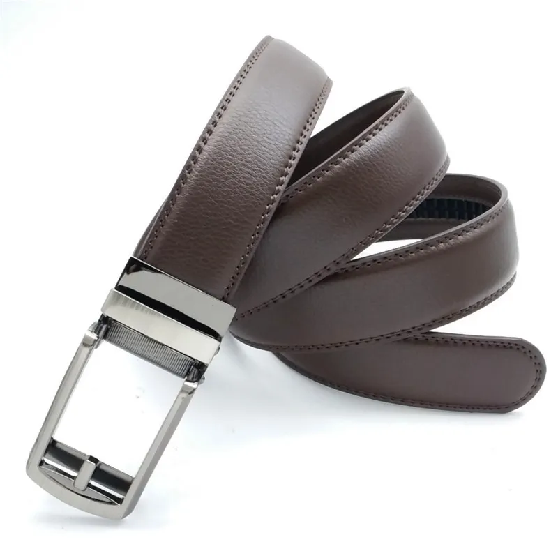 Лидер продаж хорошие цены мужские кожаные ремни с двумя слоями из воловьей