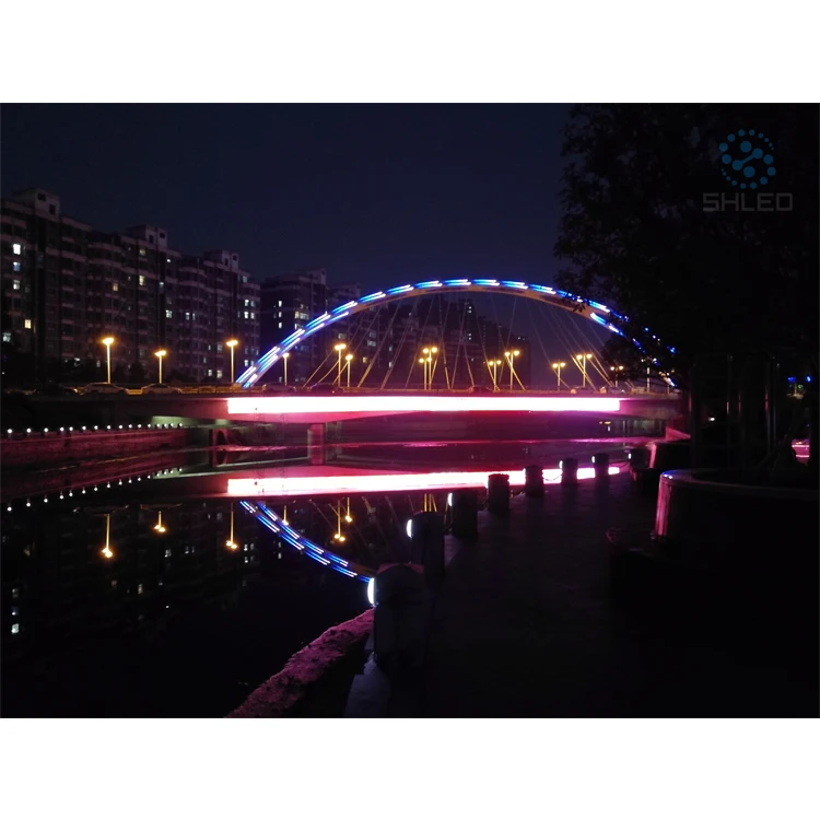 
Hot selling SMD flexible led curtain ip68 dot matrix led module for facade lighting 