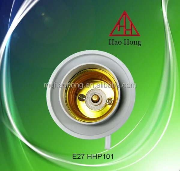 E27 Screw Lamp Holder with Switch with Wire Emergency Lamp Holder