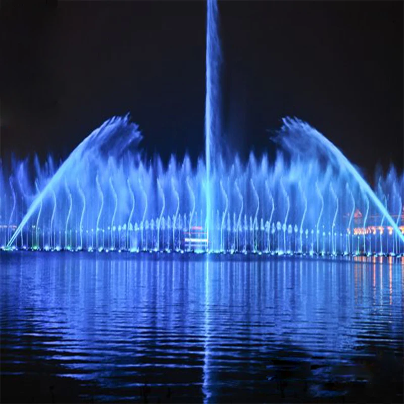 small DMX 512 Digital Swing Stainless Steel  Fountain Nozzles