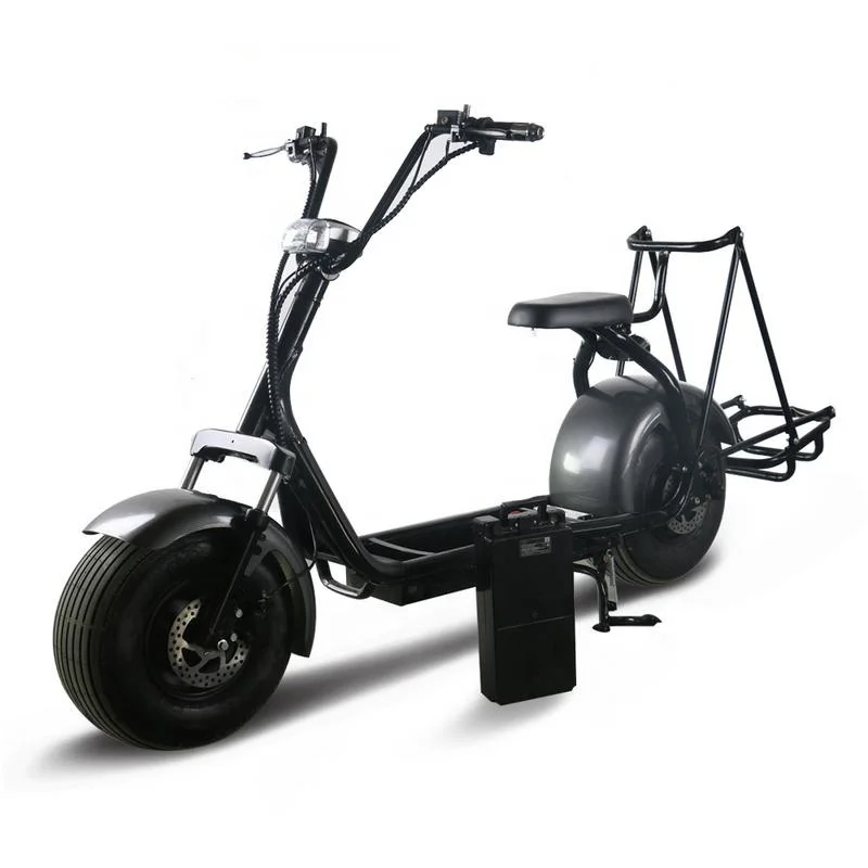Fashion New Design 1500W 60V 20Ah Electric Scooter City Coco With Golf Support