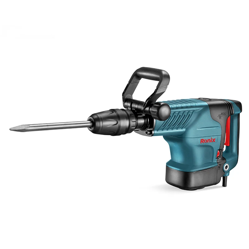 
Model 2812 Ronix 1500W Electric Demolition Hammer Concrete Demolition Breaker Hammer 