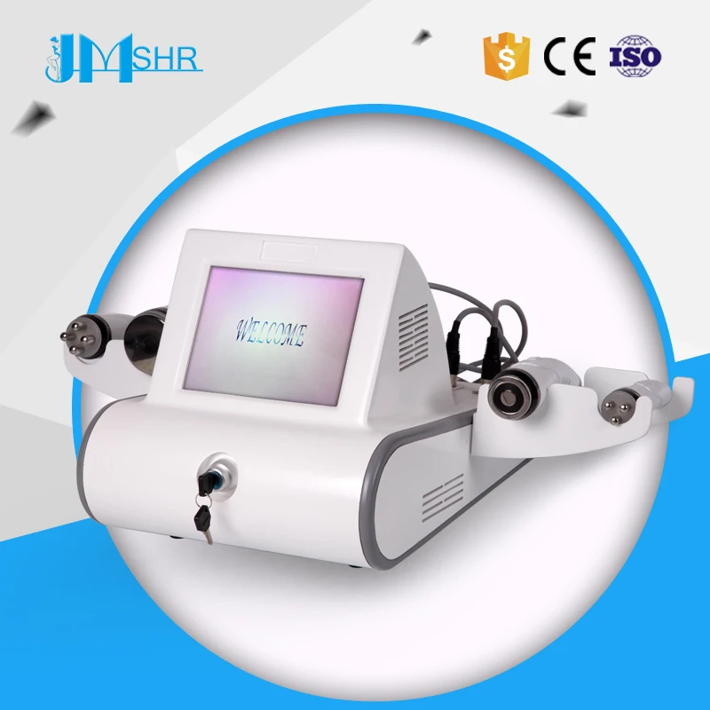 
High technology painless 40KHZ Ultrasonic RF Cavitation Slimming Machine 4 heads non-invasive treatment 
