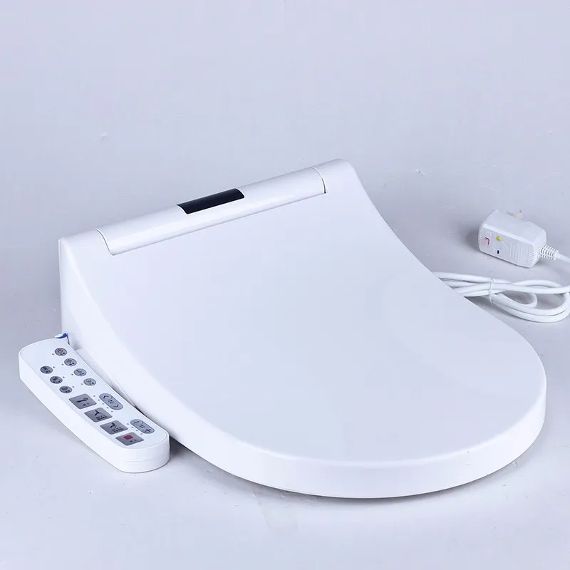 BSMI approval Modern D shape Heated Electric Bidet Toilet seat instant heating tankless  Electronic bidet seat smart toilet seat