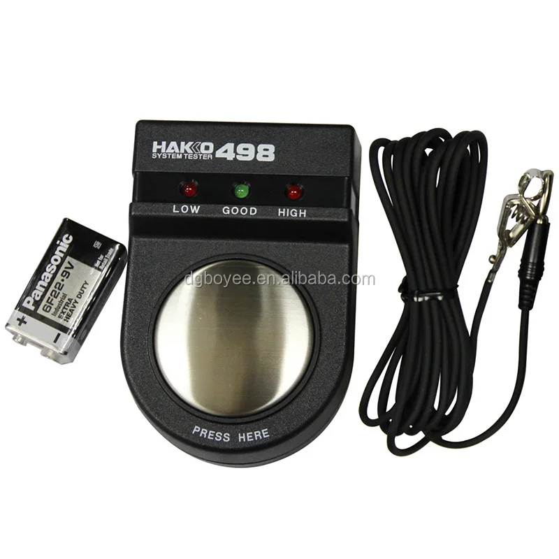 498 electrostatic tester foot and strap tester ESD Wrist Strap Tester