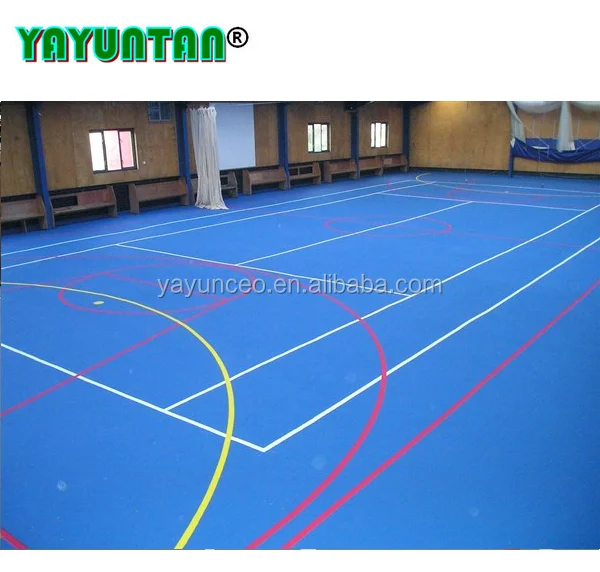 
corrosion resistant PU waterborne coatings for multi purpose sport flooring 