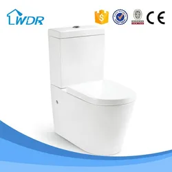 Входная дверь для ванной комнаты простой квадратный унитаз уборной WC Туалет