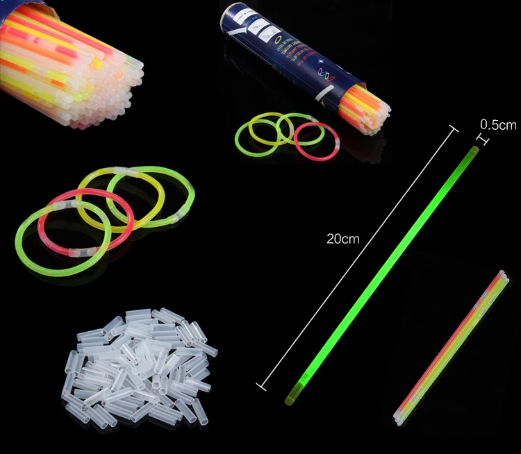 
party supplies 8 hours new product Christmas glow sticks 