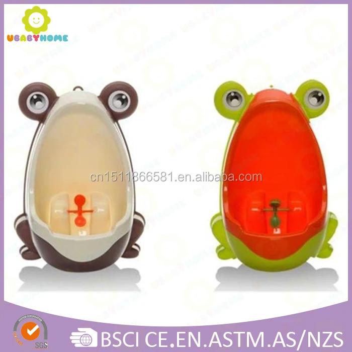 Urinals For Kids PP Frog Children Stand Vertical Infant Urinal Wall Groove Baby Boy Potty Toilet Trainers Urinals