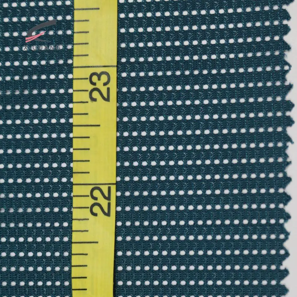 
100%Polyester Textile Mesh Fabric Quick Dry for Gym Shoes 