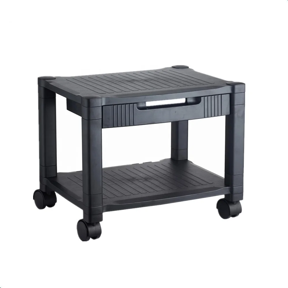 3 shelf with mobile wheels Printer  Cart Machine printer cart