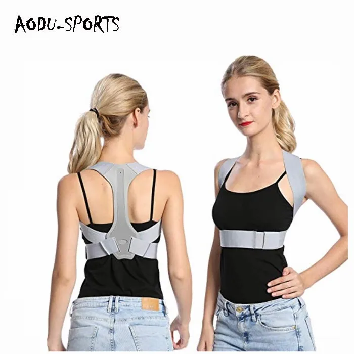 
Высшее качество, компрессионная неопрена поддержка спины регулируемая спинка Корректор осанки 