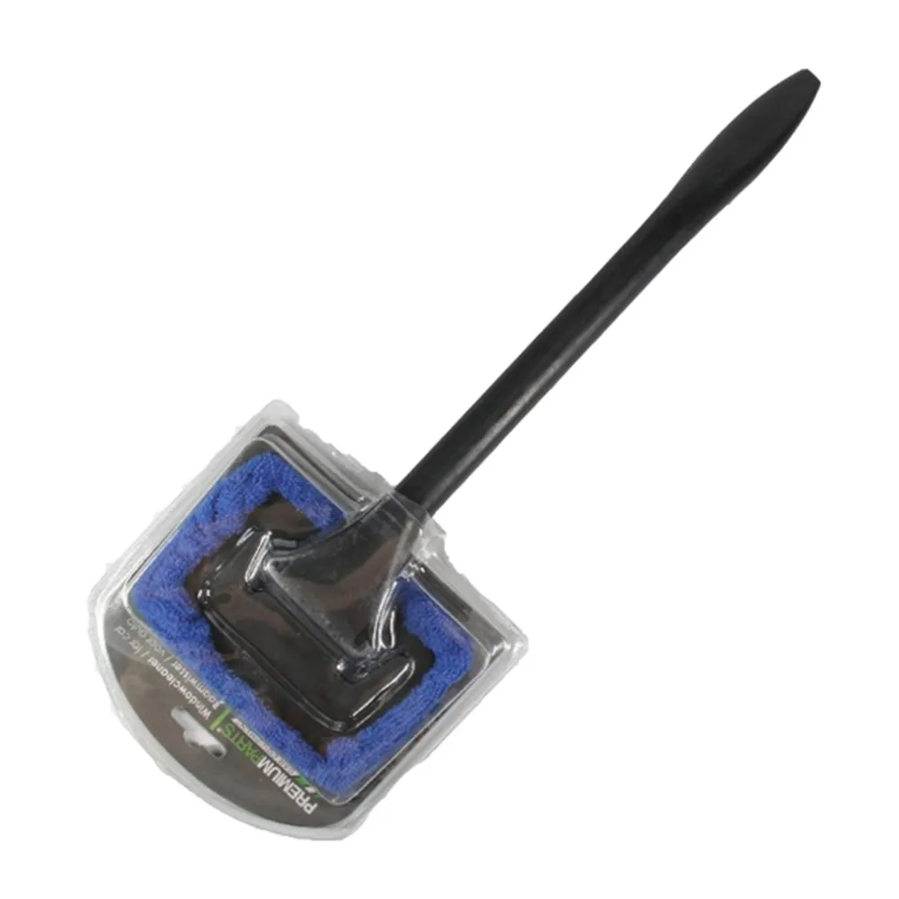 Long handle detachable microfiber car windshield defog duster cleaner wiper brush